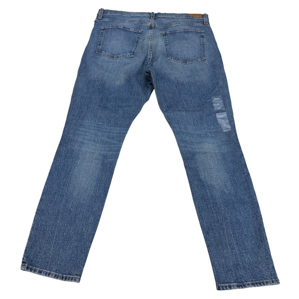 Polo Ralph Lauren Women's High Rise Skinny Indigo Jean Denim Pants, Size 33 NWT - Picture 2 of 12